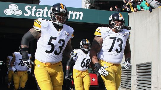 Pittsburgh Steelers Maurkice Pouncey Ramon Foster Pittsburgh Steelers Maurkice Pouncey Ramon Foster