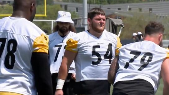 Steelers' Zach Frazier Steelers' Zach Frazier
