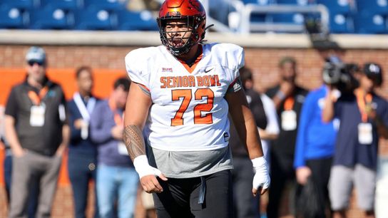 Steelers' Taliese Fuaga 