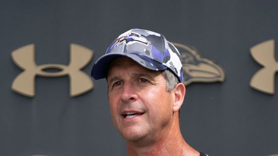 Baltimore Ravens' Head Coach, John Harbaugh Steelers, John Harbaugh