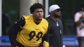 Steelers Rookie Derrick Harmon Confesses He Was Frustrated With Mike Tomlin (Steelers News). Photo by Associated Press