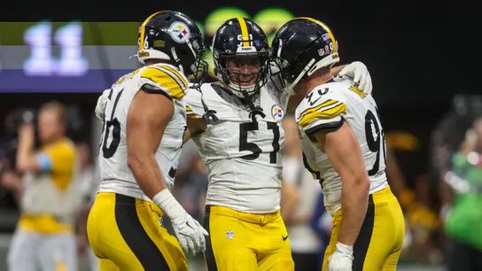 Pittsburgh Steelers TJ Watt Alex Highsmith Nick Herbig Pittsburgh Steelers TJ Watt Alex Highsmith Nick Herbig