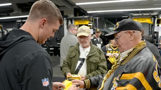 Steelers Catch A Promising Sign Emerging In QB Will Howard's Development (Steelers News). Photo by Courtesy of Andy Choi / Verizon