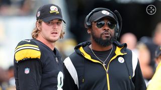 Steelers' Mike Tomlin Gives Desperate Answer Regarding Kenny Pickett's Lack Of Clutch Play Earlier In Games (Steelers News). Photo by Steelers.com