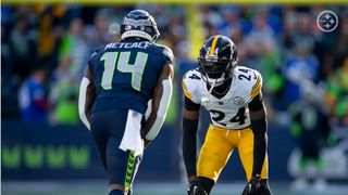 Steelers' Joey Porter Jr. Confident He's The Best Cornerback In The League Going Into Year 2 (Steelers News). Photo by Karl Roser / Pittsburgh Steelers