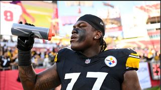 Steelers' Selection Of Broderick Jones In 1st Round Is Undeniable Evidence Of Andy Weidl's Influence (Steelers Draft News). Photo by ESPN Draft Coverage