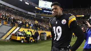 Ben Roethlisberger Has Belief Former Steelers Teammate JuJu Smith-Schuster Has "Grown Up A Little"; Big Test In New England (JuJu Smith-Schuster). Photo by Credit: Charles LeClaire-USA TODAY Sports