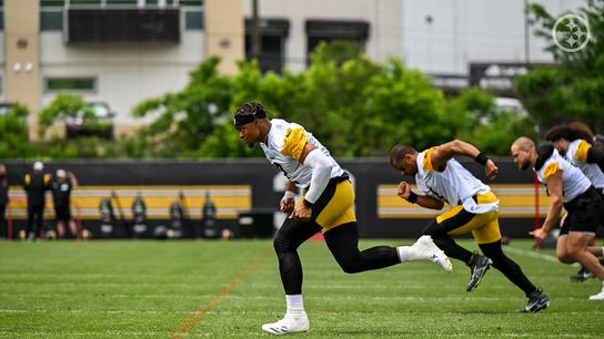 Steelers' Justin Fields and Russell Wilson Steelers' Justin Fields and Russell Wilson