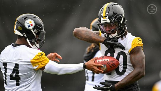 Steelers' Kaleb Johnson Steelers' Kaleb Johnson