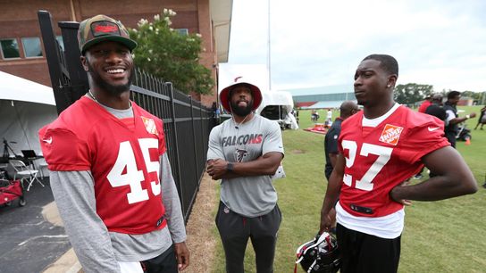 Former Falcons' Teammates, Deion Jones And Damontae Kazee Steelers Deion Jones And Damontae Kazee