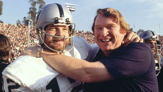 Steelers Ken Stabler and John Madden