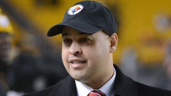 Steelers GM Omar Khan Steelers GM Omar Khan