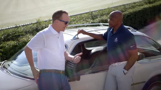 Steelers' Peyton Manning Lynn Swann Steelers' Peyton Manning Lynn Swann