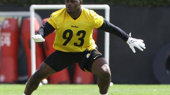 Steelers' ILB, Mark Robinson Steelers Mark Robinson