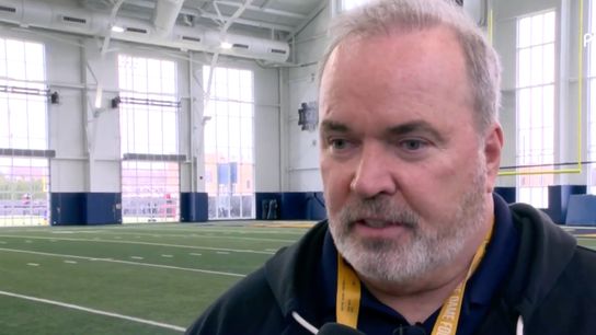 Steelers' New HC Mike McCarthy Reveals Huge Setback That Limited His Pro Day Scouting Push (Steelers News). Photo by NBC Sports