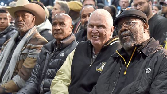Steelers Andy Russell Mean Joe Greene Steelers Andy Russell Mean Joe Greene