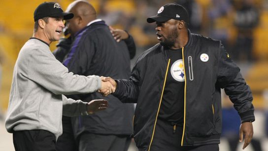 Steelers' Mike Tomlin Steelers' Mike Tomlin John Harbaugh
