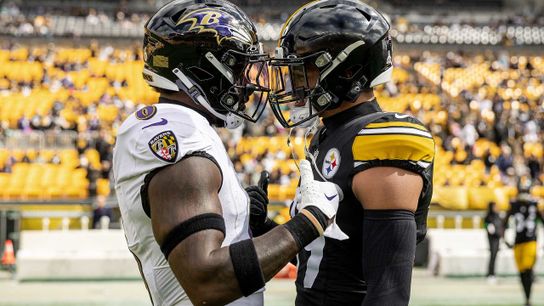 Steelers' Patrick Queen and Minkah Fitzpatrick Steelers' Patrick Queen and Minkah Fitzpatrick
