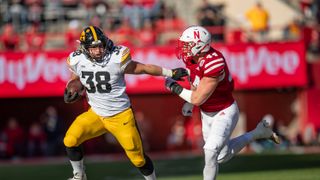 Is Steelers Undrafted Free Agent Rookie Monte Pottebaum A Legitimate Contender To Make The Roster In 2023? (Monte Pottebaum). Photo by Grace Smith / The Daily Iowan