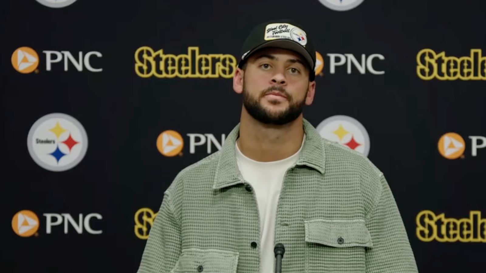 New Steelers WR Michael Pittman Jr Sends A Clear Message About Aaron Rodgers (Steelers News). Photo by YouTube / Pittsburgh Steelers