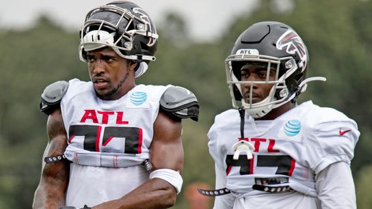 Falcons' Safeties, Keanu Neal and Damontae Kazee Steelers Keanu Neal and Damontae Kazee