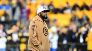 CBS Takes Brutal Shot At Steelers, Mike Tomlin: "Standard" Is Just Getting "Bounced Early" From The Playoffs Again (Steelers News). Photo by Joe Sargent / Getty Images