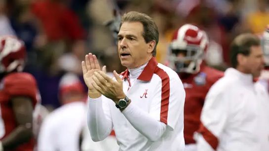 University of Alabama head coach Nick Saban