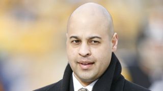 Steelers' Omar Khan May Have Slipped And Given A Rare Revealing Glimpse Behind The Quarterback Curtain (Steelers News). Photo by Charles LeClaire / USA TODAY Sports