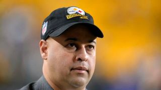 Huge Mistake By Steelers' Omar Khan Highlighted During First Half Of Monday Night Football For NFL World To See (Steelers News). Photo by Gene J. Puskar / Associated Press