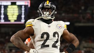 Steelers’ Najee Harris Absolutely Not Interested In Quarterback Questions "Next Question" (Steelers News). Photo by Gregory Shamus / Getty Images