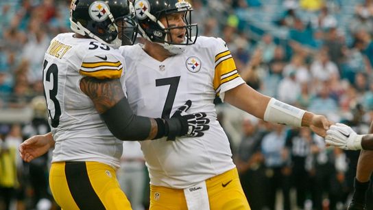 Pittsburgh Steeler Maurkice Pouncey Ben Roethlisberger Pittsburgh Steeler Maurkice Pouncey Ben Roethlisberger