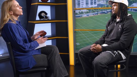"He's A Great Leader": Steelers' Rico Dowdle Reveals Big Factor In Coming To Pittsburgh (Steelers News). Photo by YouTube / Pittsburgh Steelers