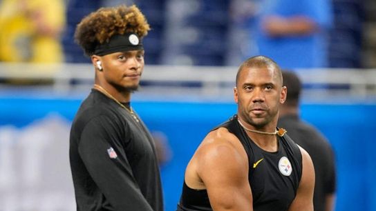 Steelers' Russell Wilson Justin Fields Steelers' Russell Wilson Justin Fields