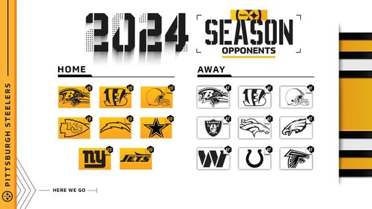 Steelers' 2024 opponents Steelers' 2024 opponents