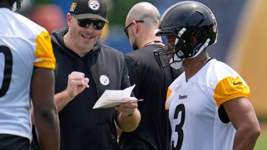 Steelers' Arthur Smith Russell Wilson Steelers' Arthur Smith Russell Wilson