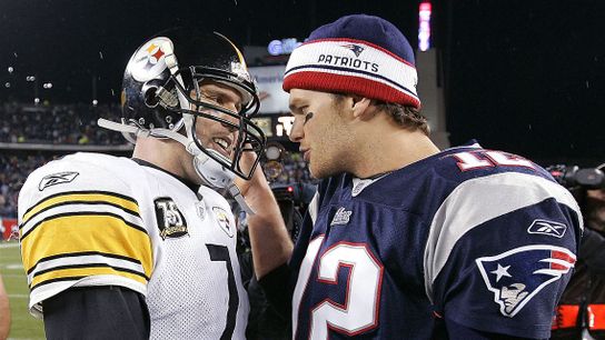 Steelers Ben Roethlisberger Tom Brady Patriots Steelers Ben Roethlisberger Tom Brady Patriots