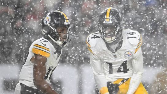Steelers George Pickens and Calvin Austin III Steelers George Pickens and Calvin Austin III
