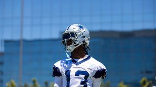Cowboys Player Sends Serious Warning About Steelers' Ex-Wideout George Pickens: "I Can Almost Guarantee A Lot Of Stuff Will Go Wrong" (Steelers News). Photo by Former Steelers' receiver George Pickens with the Dallas Cowboys during the 2025 offseason.