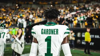 Steelers' Aaron Rodgers Takes Wild Shot From Former Teammate Sauce Gardner (Steelers News). Photo by New York Jets / Associated Press