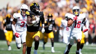 Steelers' Kaleb Johnson Given Critical Role For Offense In 2025 By Arthur Smith (Steelers News). Photo by Charlie Neibergall / Associated Press