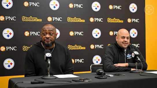 Steelers Mike Tomlin Omar Khan Steelers Mike Tomlin Omar Khan