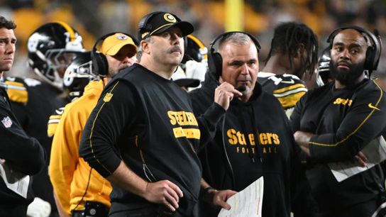 Pittsburgh Steelers Offensive Coordinator Arthur Smith during New York Jets game in 2024. Pittsburgh Steelers Offensive Coordinator Arthur Smith during New York Jets game in 2024.