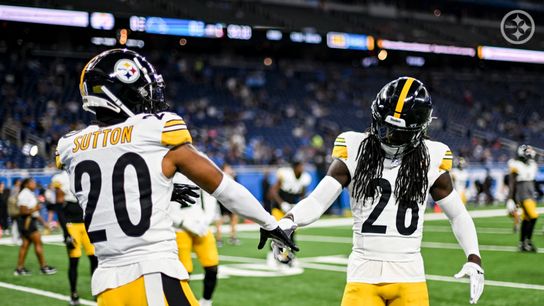 Steelers' Cam Sutton Donte Jackson Steelers' Cam Sutton Donte Jackson