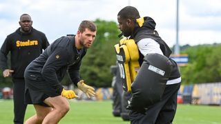 Steelers Insider Hints At TJ Watt Potentially Holding Out If Extension Doesn't Get Done (Steelers News). Photo by Karl Roser / Pittsburgh Steelers