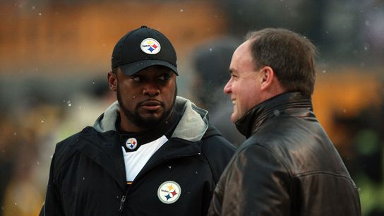 Steelers Mike Tomlin and Kevin Colbert Steelers Mike Tomlin and Kevin Colbert