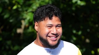 Steelers Get Critical Troy Fautanu Update At Perfect Time: "Just Kick A**" (Steelers News). Photo by Kirby Lee / Imagn Images