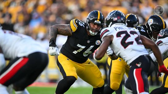 Steelers' Rookie Troy Fautanu in his first preseason game versus the Houston Texans. Steelers' Rookie Troy Fautanu in his first preseason game versus the Houston Texans.