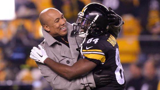 Steelers Hines Ward and Antonio Brown Steelers Hines Ward and Antonio Brown