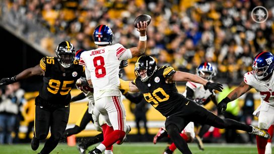 Steelers' TJ Watt Daniel Jones Keaanu Benton Steelers' TJ Watt Daniel Jones Keaanu Benton