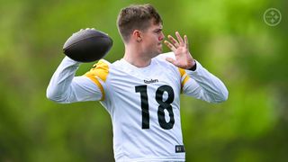 Steelers' Will Howard Revealing That Ben Roethlisberger Is A Mentor To Him: "He's Been Super Supportive" (Steelers News). Photo by Alysa Rubin / Pittsburgh Steelers
